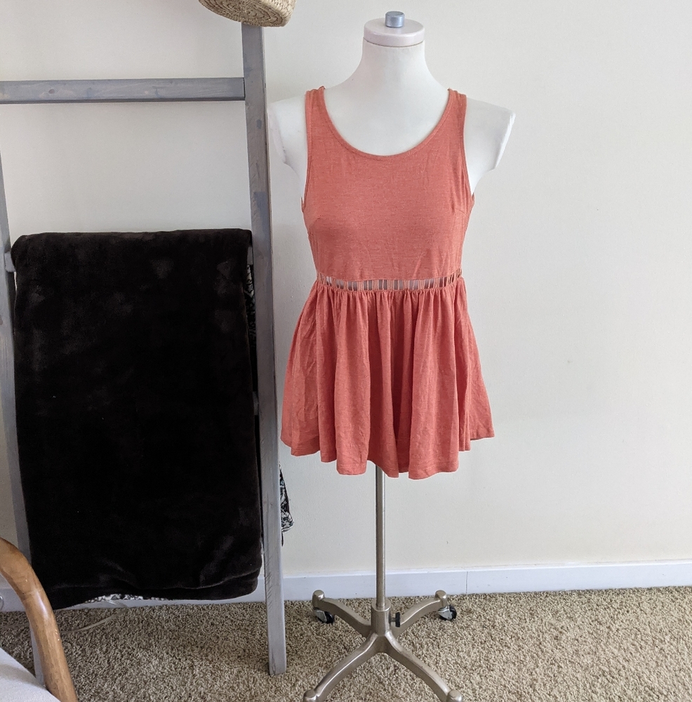 Toby Heart Ginger Open Back Romper - image 4